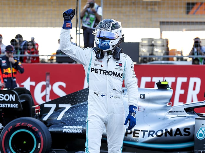 Valtteri Bottas earned his fifth pole of the season Saturday at Circuit of the Americas. (Mercedes Photo)