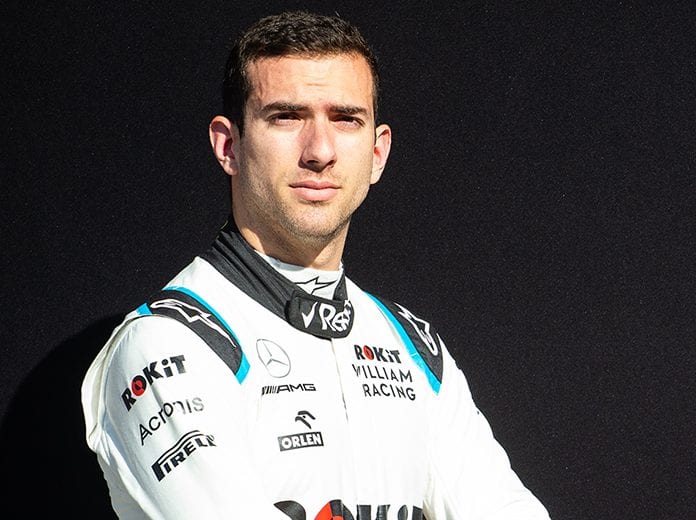 Nicholas Latifi will join Williams Racing for the full Formula One schedule in 2020. (Williams Photo)