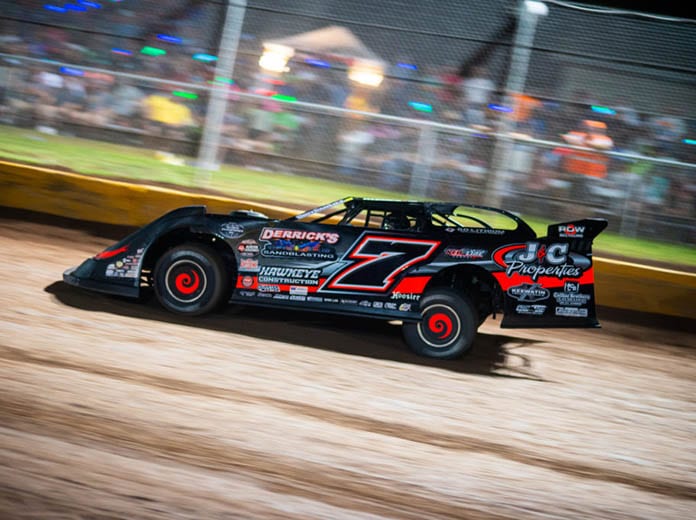 Ricky Weiss put together a strong season during his rookie year with the World of Outlaws Morton Buildings Late Model Series. (Jacy Norgaard Photo)