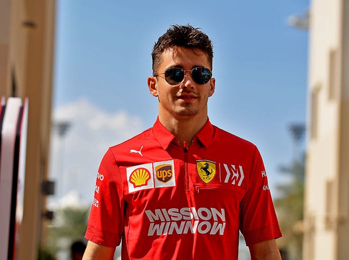 Charles Leclerc has signed a five-year contract extension to remain with Ferrari. (Ferrari Photo)
