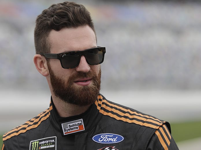 Corey LaJoie will remain with Go Fas Racing in 2020. (HHP/Harold Hinson Photo)
