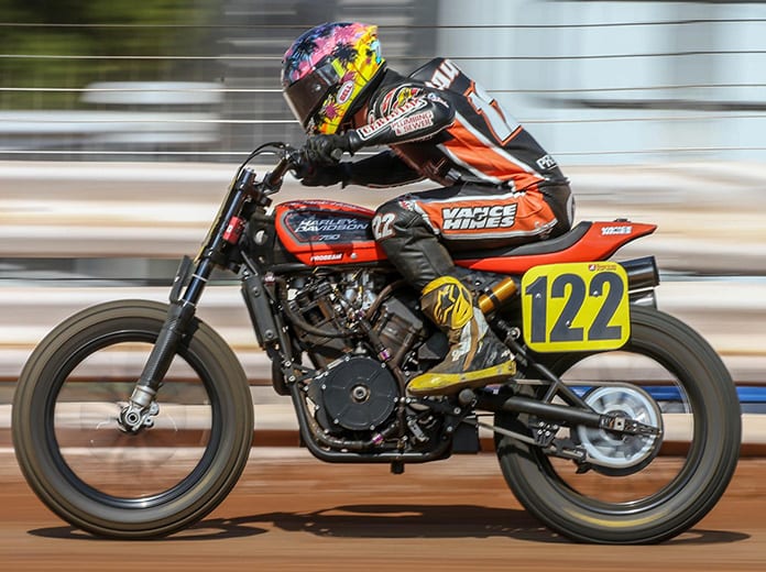 Harley-Davidson has increased its support of the American Flat Track Production Twins division. (AFT/Scott Hunter Photo)