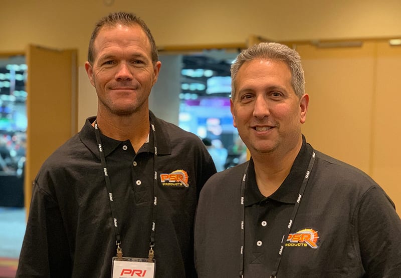 Jeremy Gerstner (left) will drive for Phil Stefanelli (right) and PSR Racing during the World Series of Asphalt Stock Car Racing.