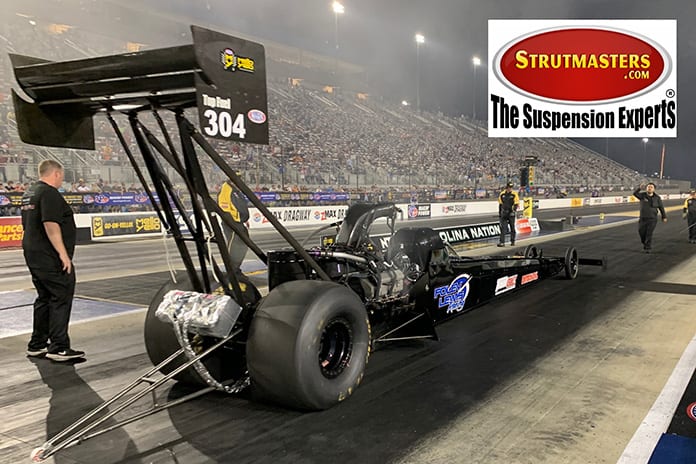 Strutmasters will support Foley Lewis Racing during the upcoming NHRA season.