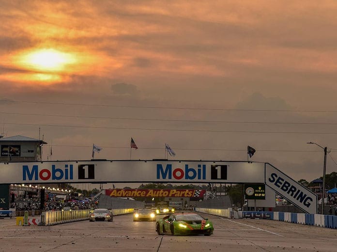 IMSA and WEC have announced schedule changes to the Super Sebring schedule. (IMSA Photo)