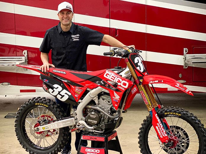 Ryan Dungey has become the co-owner of the GEICO Honda supercross/motocross team.