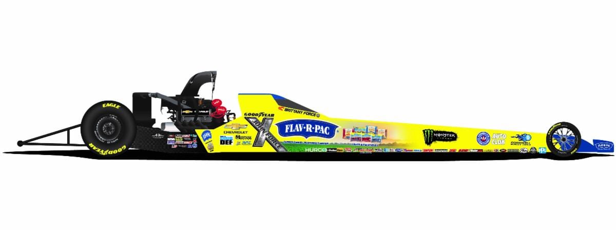 Flav-R-Pac will sponsor Brittany Force during the upcoming NHRA Mello Yello Drag Racing Series season.