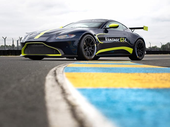 Flying Lizard Motorsports will field the Aston Martin Vantage GT4 in the GT4 America championship.