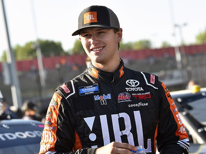 Front Row Motorsports will compete in the NASCAR Gander RV & Outdoors Truck Series this year with Todd Gilliland as the team's driver. (Toyota Photo)