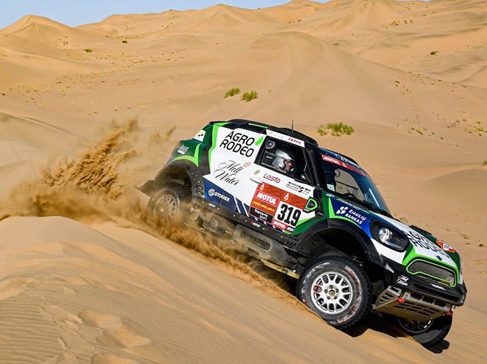 Vaidotas Zala won the opening stage of the Dakar Rally in Saudi Arabia on Sunday. (Dakar Rally Photo)