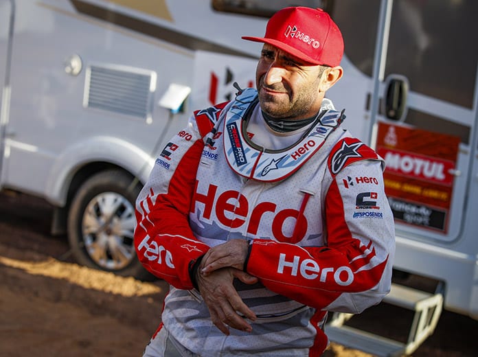 Paulo Goncalves died following a crash in the Dakar Rally on Sunday in Saudi Arabia. (Dakar Rally Photo)