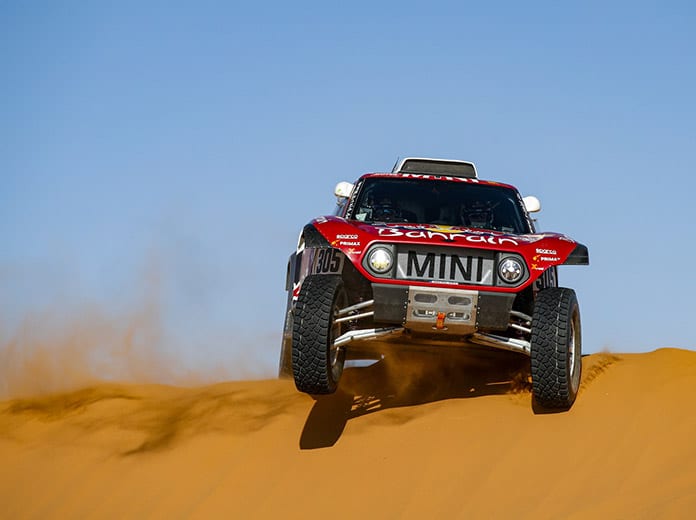 Carlos Sainz captured his third stage victory of the 2020 Dakar Rally on Sunday. (Dakar Rally Photo)
