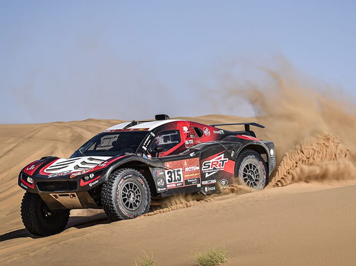 Mathieu Serradori won his first Dakar Rally stage on Monday. (Dakar Rally Photo)