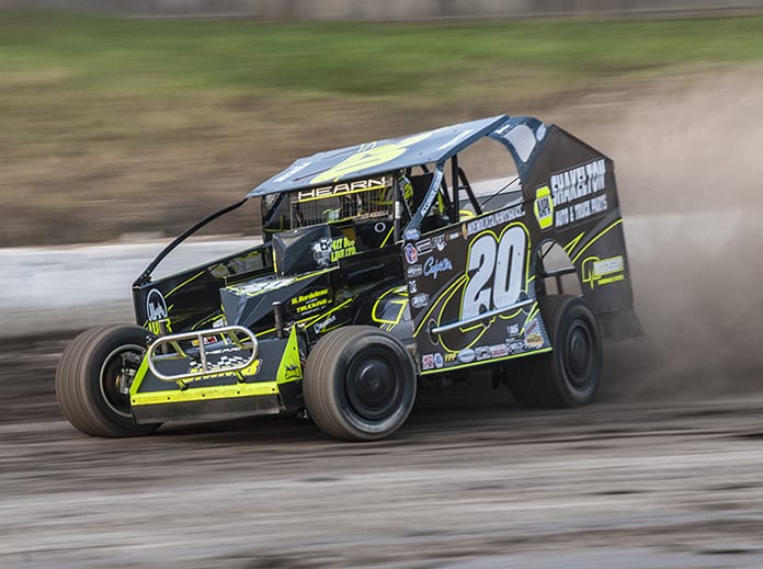 Orange County Fair Speedway's big-block modified division will be sanctioned by DIRTcar in 2020. (OCFS Photo)