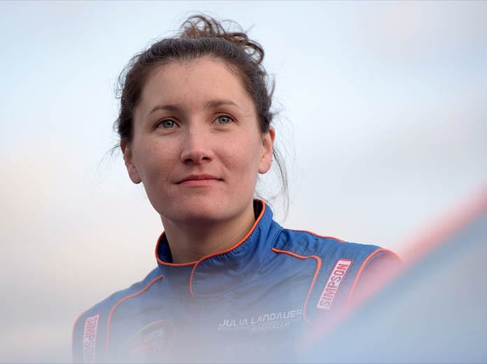 Julia Landauer has landed a full-time ride in the NASCAR Whelen Euro Series.