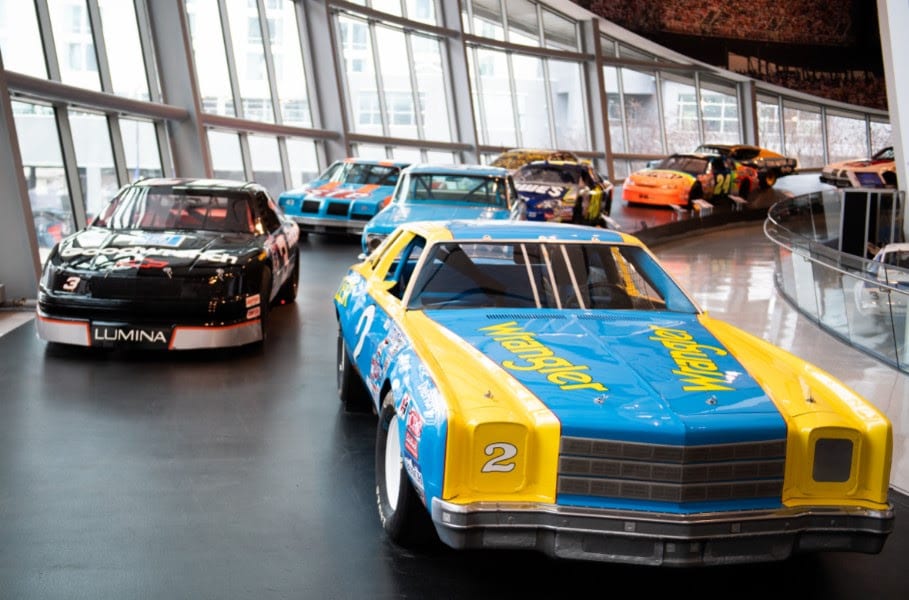 The new Glory Road exhibit at the NASCAR Hall of Fame. (NASCAR Hall of Fame photo)