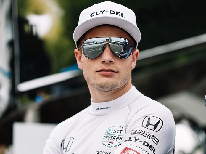 Santino Ferrucci will drive the No. 18 SealMaster entry for Dale Coyne Racing and Vasser-Sullivan Racing in the NTT IndyCar Series. (IndyCar Photo)