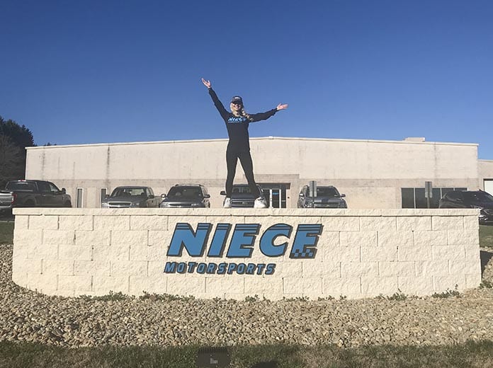 Natalie Decker will run a partial NASCAR Gander RV & Outdoors Truck Series schedule this year for Niece Motorsports.