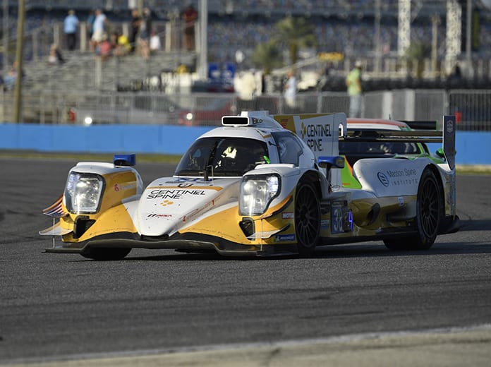 Six cars took part in the LMP2 portion fo the Roar Before the 24 test at Daytona Int'l Speedway last week. (IMSA Photo)