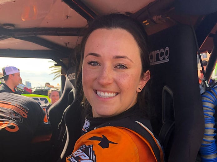 Sara Price will receive sponsorship from VP Racing Fuels beginning this year.