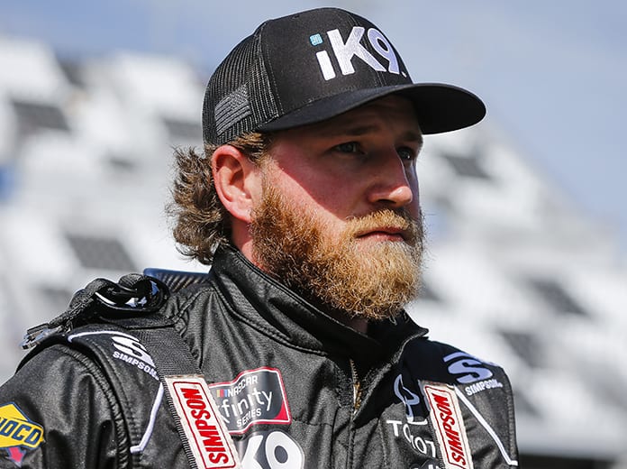 Jeffrey Earnhardt has joined JD Motorsports for select NASCAR Xfinity Series starts. (HHP/Barry Cantrell Photo)