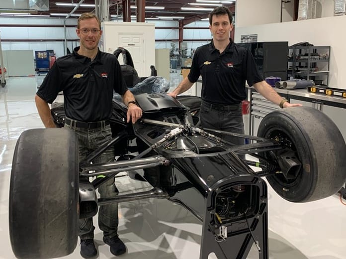 Sebastien Bourdais (left) and Dalton Kellett (right) will run partial NTT IndyCar Series seasons for A.J. Foyt Racing in 2020.