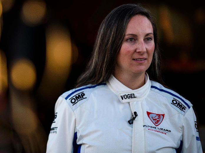 Erin Vogel will partner with Michael Cooper to chase the Pirelli GT4 America SprintX title.