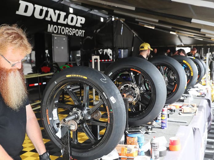 Dunlop will continue as the spec tire of the MotoAmerica Series in 2020. (Brian J. Nelson Photo)