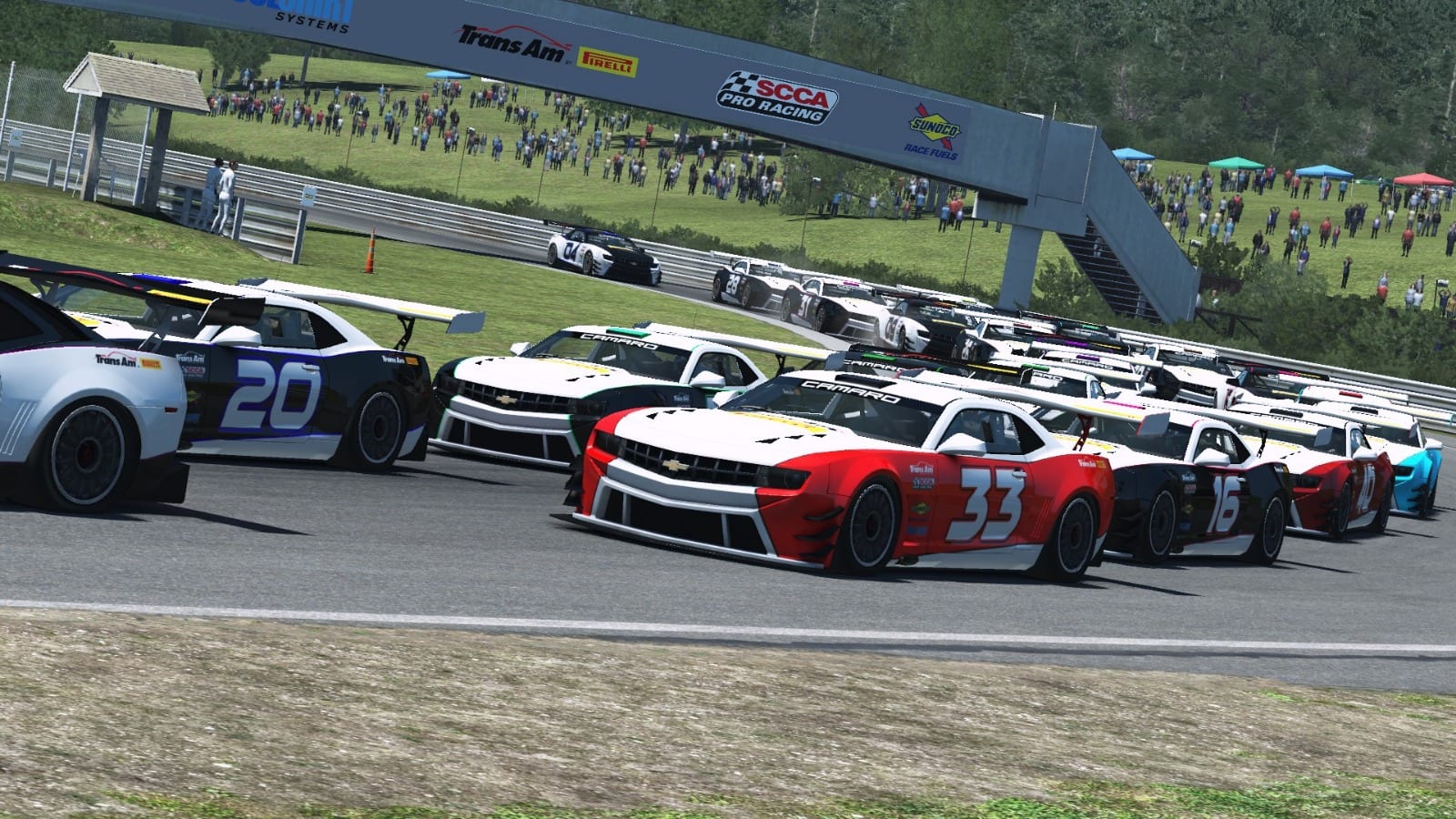 The Trans-Am Series hosted its first eSports event on Saturday.
