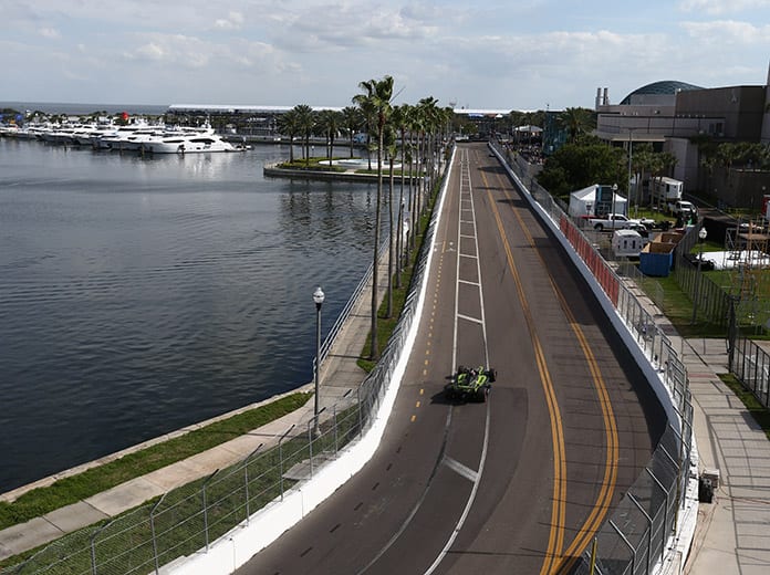 The Grand Prix of St. Petersburg will be held this weekend in Florida without fans. (IndyCar Photo)