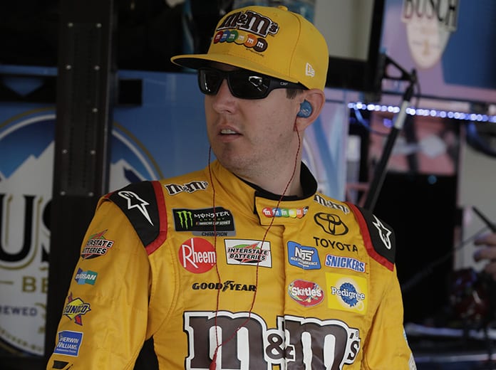 Kyle Busch was fastest in Friday's second NASCAR Xfinity Series practice at Phoenix Raceway. (HHP/Harold Hinson Photo)