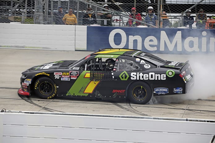 SiteOne will return to sponsor Justin Allgaier for Saturday's NASCAR Xfinity Series race at Atlanta Motor Speedway after previously sponsoring him in 2018. (HHP/Alan Marler Photo)