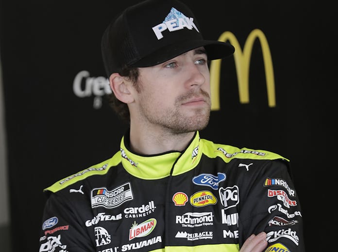 Ryan Blaney has signed a multi-year contract extension with Team Penske. (HHP/Harold Hinson Photo)