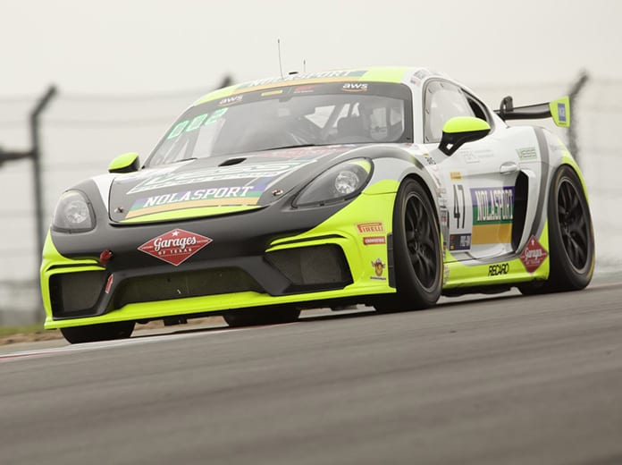 Matt Travis and Jason Hart were the overall winners of Saturday's SprintX race at Circuit of the Americas.