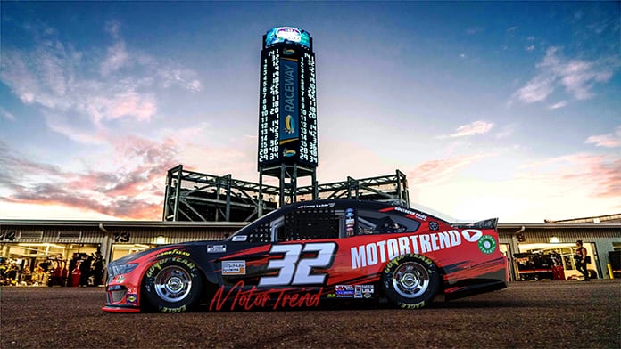 MotorTrend will sponsor Go Fas Racing and Corey LaJoie this weekend at Phoenix Raceway.
