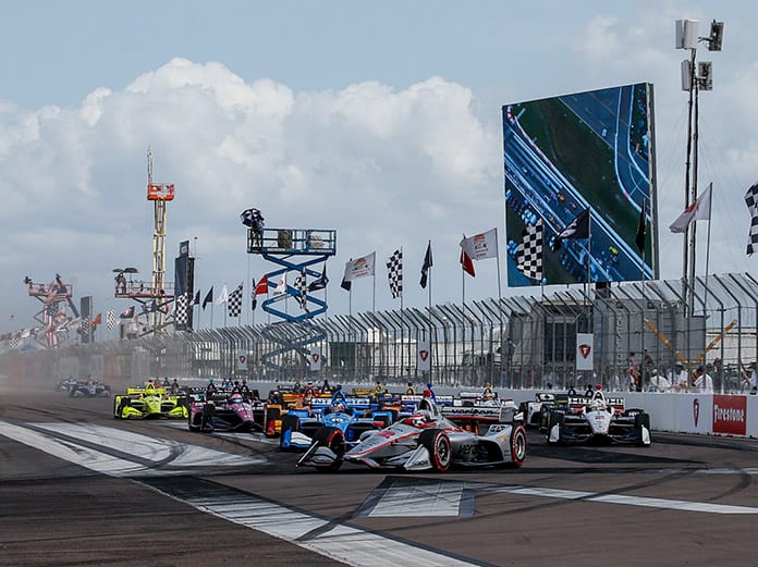 The NTT IndyCar Series has released the schedule for this weekend in St. Petersburg. (IndyCar Photo)