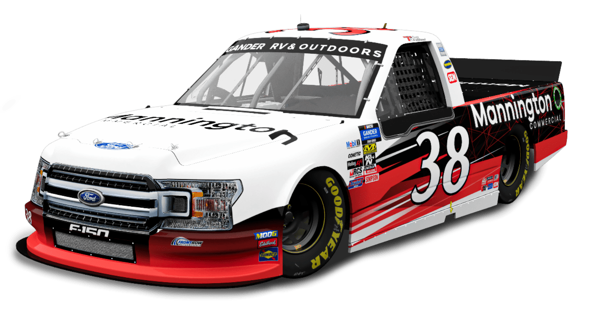 Mannington Commercial will sponsor Todd Gilliland in the upcoming NASCAR Gander RV & Outdoors Truck Series race at Atlanta Motor Speedway.
