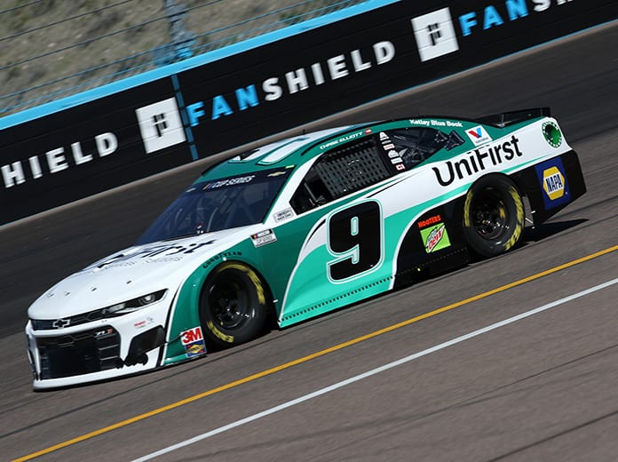 Chase Elliott was fastest in Friday's second NASCAR Cup Series practice at Phoenix Raceway. (NASCAR Photo)
