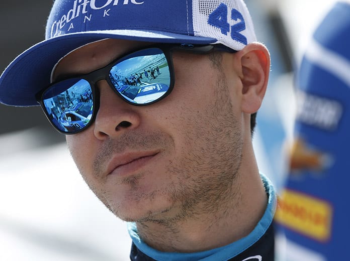 Kyle Larson's relationship with Chevrolet has been suspended following his use of a racial slur. (HHP/Ashley R Dickerson Photo)