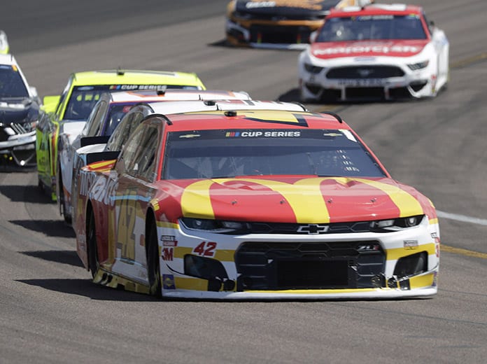 McDonald's and Credit One Bank have ended their sponsorship arrangements with Kyle Larson. (HHP/Harold Hinson)