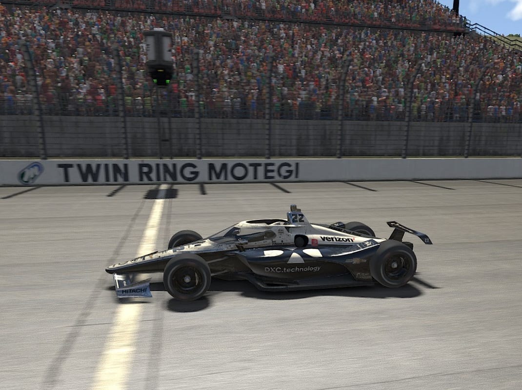 Pagenaud Steals IndyCar iRacing