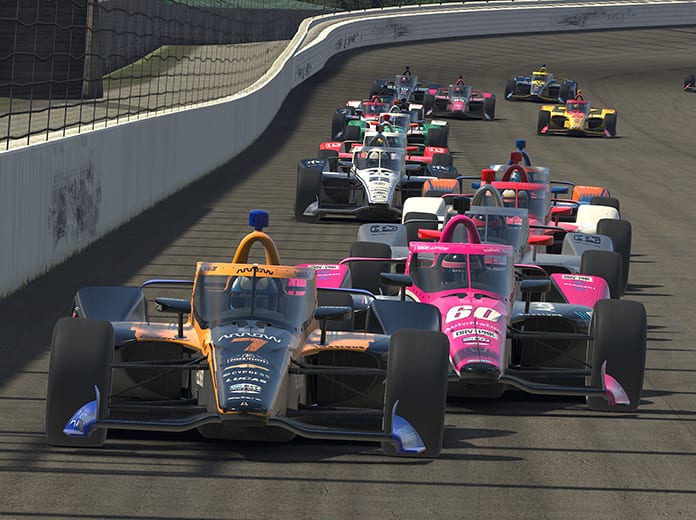 The IndyCar iRacing Challenge heads to Circuit of the Americas this weekend. (IndyCar Photo)