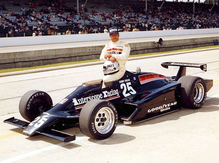 Danny Ongais in 1981 at Indianapolis Motor Speedway. (IMS Photo)