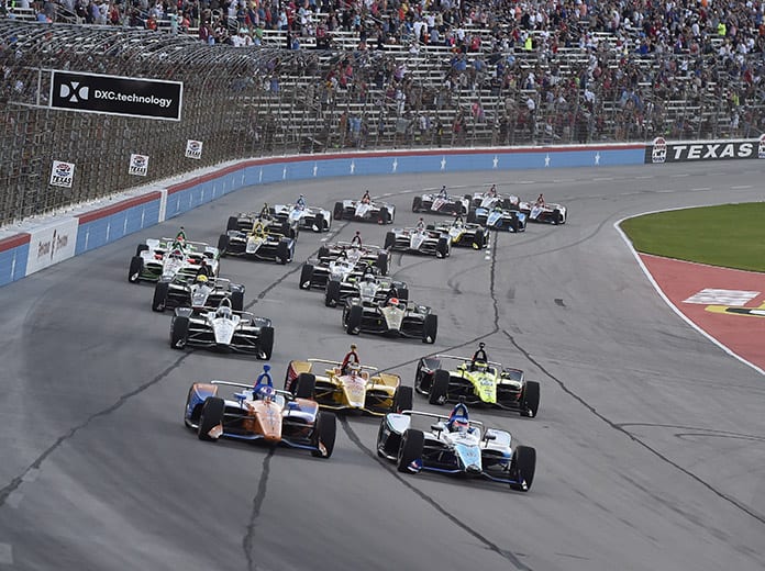 There will be no fans in the stands when the NTT IndyCar Series begins its season on June 6 at Texas Motor Speedway. (IndyCar Photo)