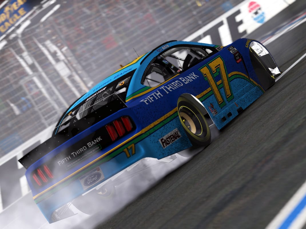 Keister Holds Off Luza For First eNASCAR Victory