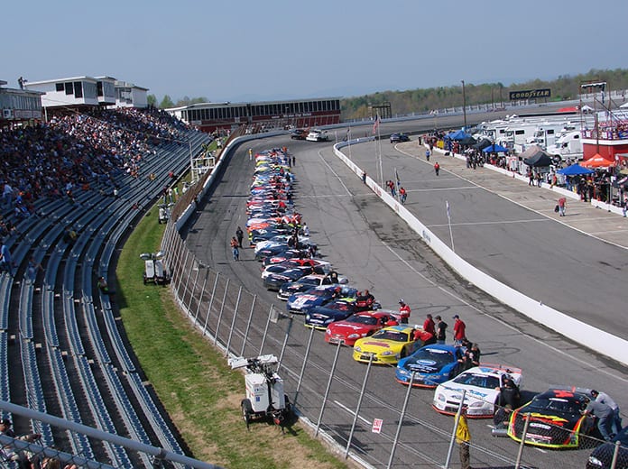 The field for 'The Race' at North Wilkesboro Speedway in 2011. (Adam Fenwick Photo)