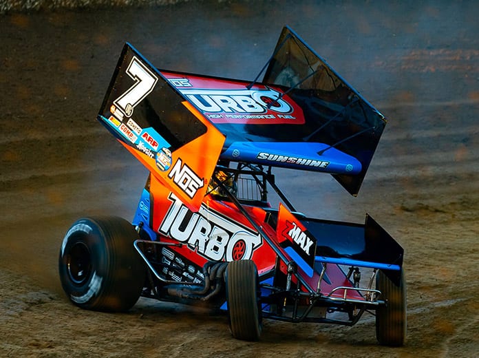 Tyler Courtney's long-term goal is to eventually join the World of Outlaws NOS Energy Drink Sprint Car Series. (Trent Gower Photo)