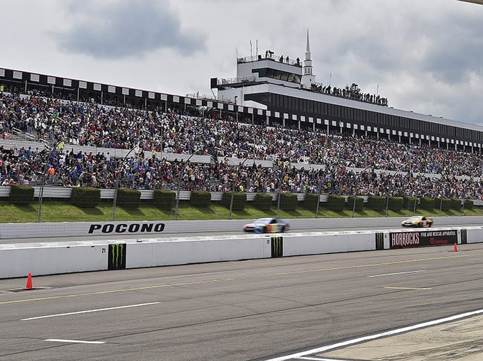 Pocono Raceway remains on track to host a NASCAR Cup Series doubleheader in late June. (HHP/David Tulis Photo)