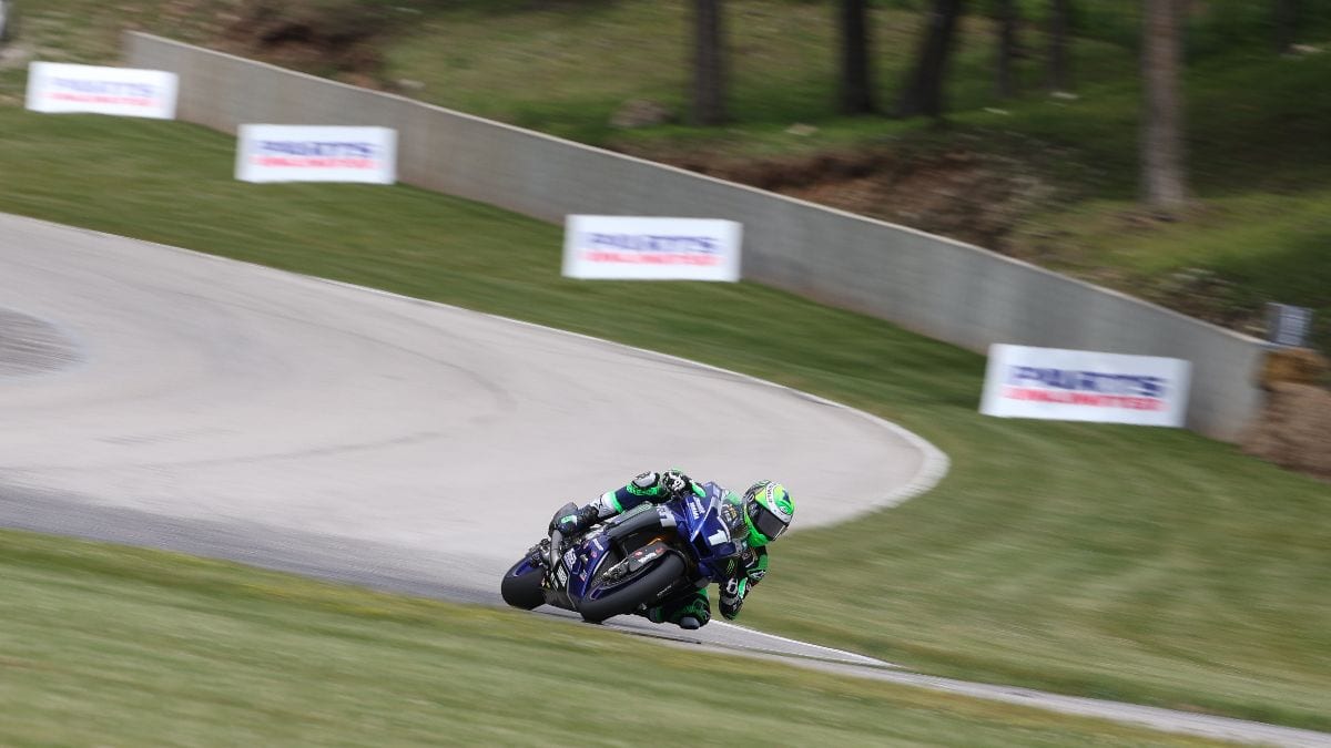 Cameron Beaubier was fastest in MotoAmerica practice on Friday at Road America. (Brian J. Nelson Photo)