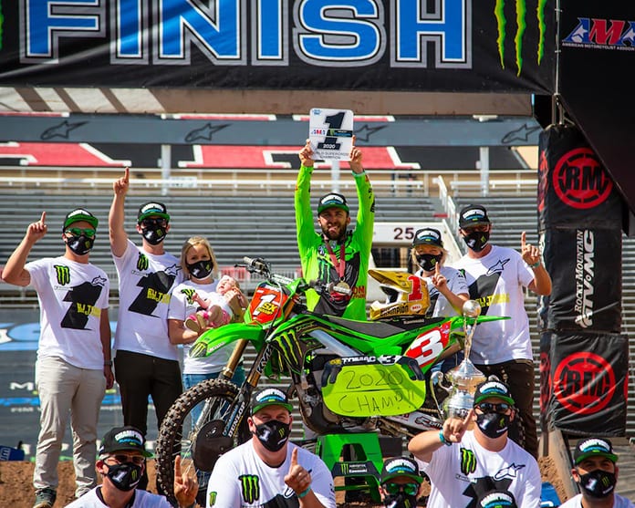 Eli Tomac and Monster Energy Kawasaki will carry the momentum of a supercross title into the Lucas Oil Pro Motocross Championship, where Tomac will seek a fourth consecutive 450 Class crown. (Align Media Photo)